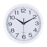 Italplast Wall Clock 300mm White